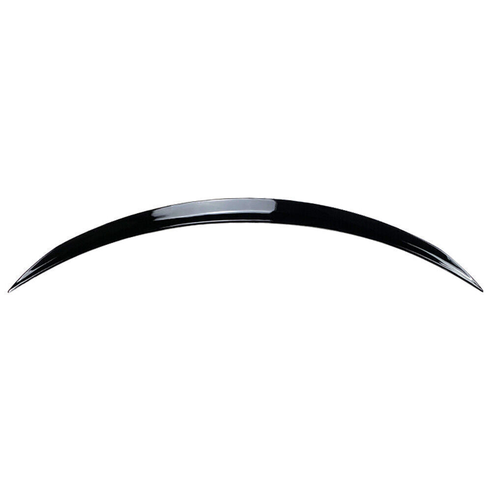 Tail Wing Rear Trunk Spoiler Black for Mercedes-Benz C-Class Coupe C205 2015-21