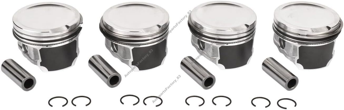 4ps Engine Piston Ring Set for A3 for A4 TT Quattro Beetle for Jetta for Golf for Passat 1.8T