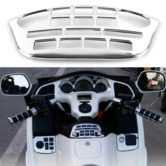 1pc ABS Motorcycle Chrome Radio Accent Panel for Honda GL1800 2001-2011 2010 09