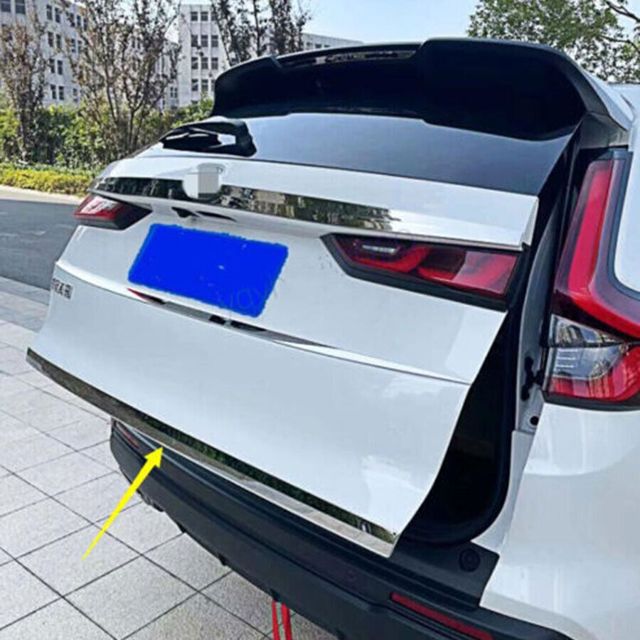 for Honda CR-V 2023-2024 Chrome S.Steel Rear Door Trunk Lid Tailgate Strip Trim