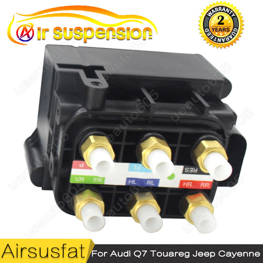 Air Suspension Solenoid Valve Block for Audi Q7 Touareg for Jeep for Cayenne 7L0698014?
