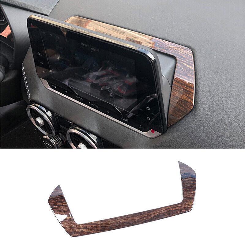 for Nissan Sylphy Sentra 2020-2022 Wood Grain Central Console Navigation Trim