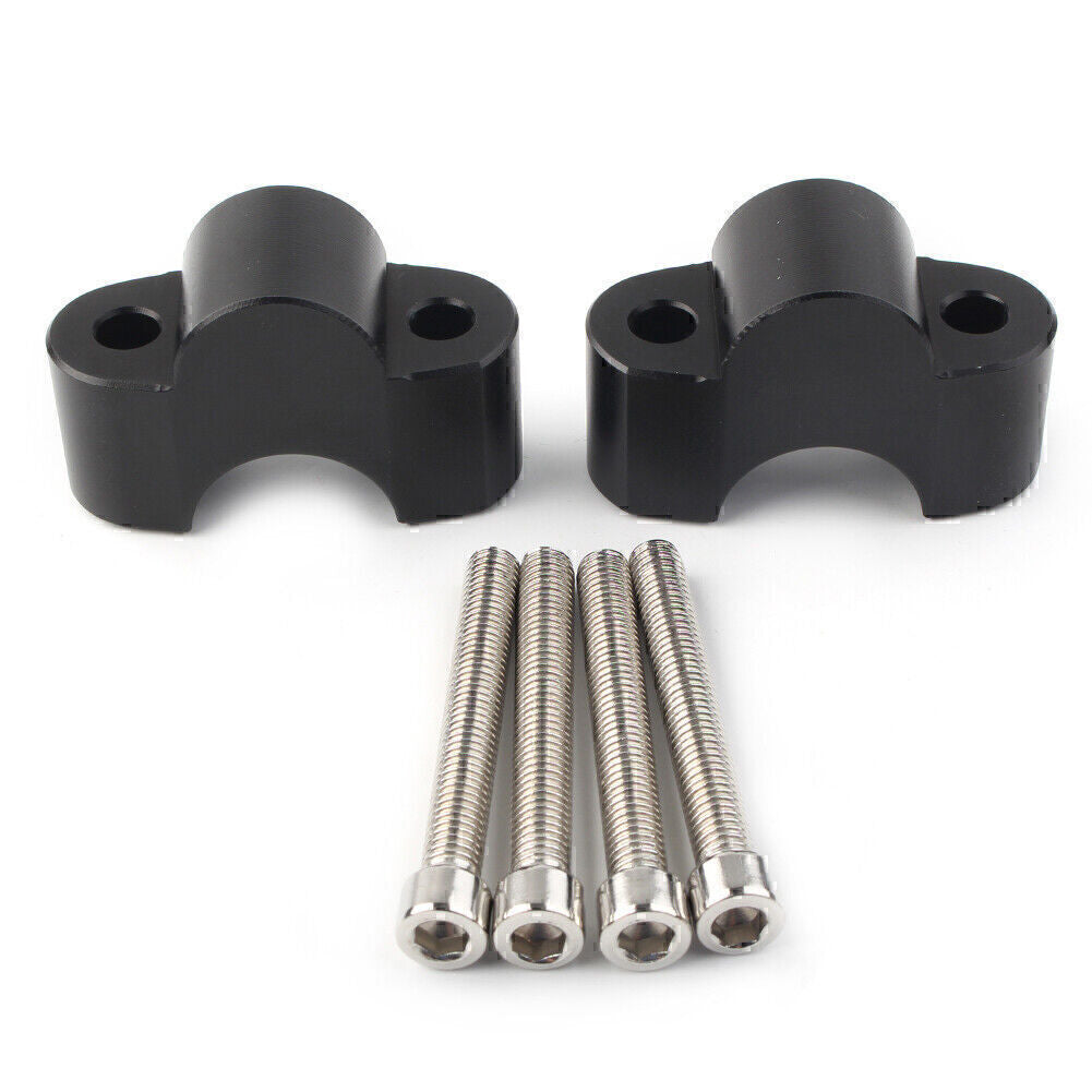 Front Handle Bar Riser Adapter Risers for KAWASAKI Z900RS Z900 RS 18 -2020 Black