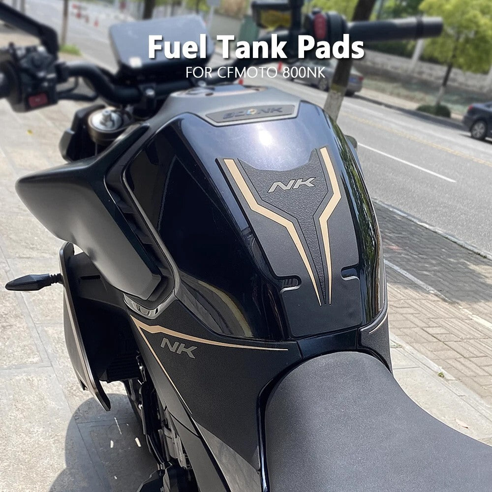 For CFMOTO 800 NK 800NK Fuel Tank Pads Protector Stickers Knee Grip Traction Pad