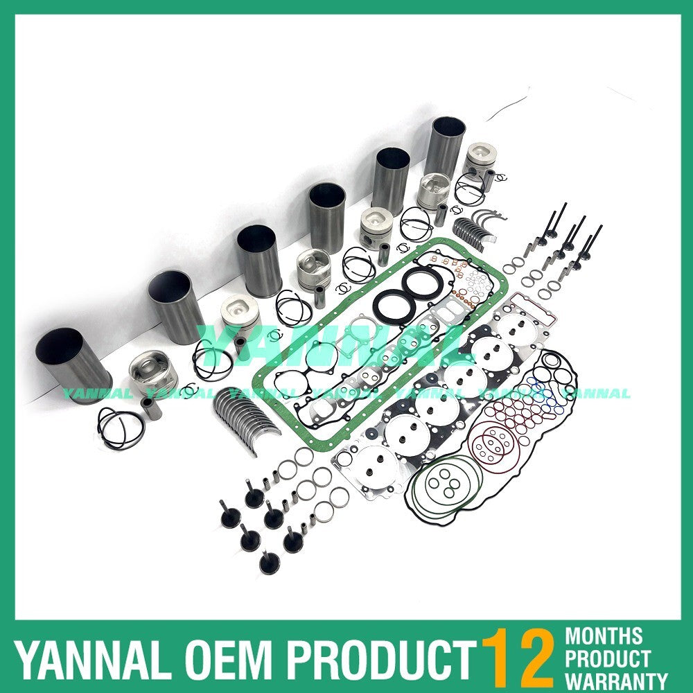new V2607-DI Overhaul and Rebuild Kit with Gaskets for Kubota Diesel Engines