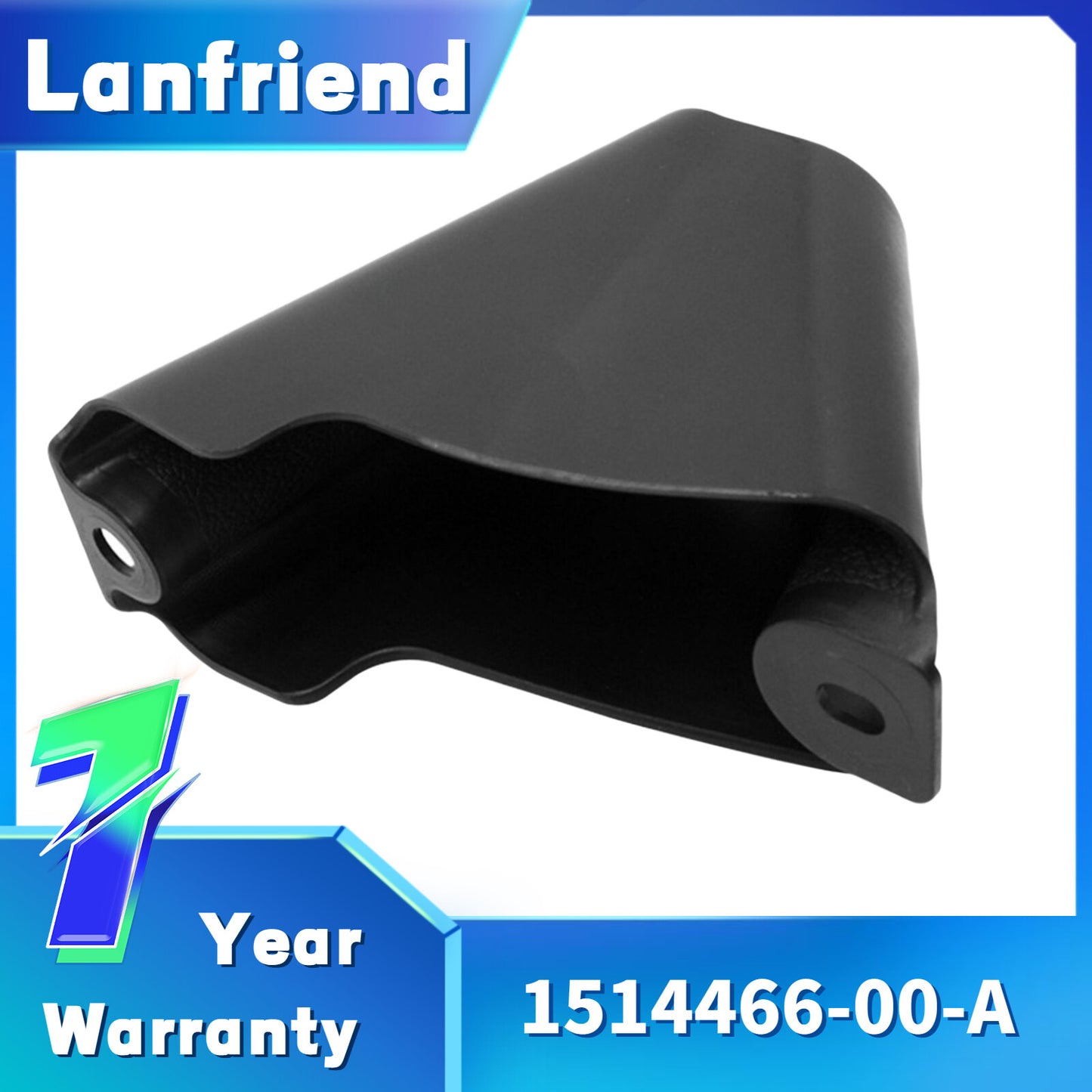 1514466-00-A Pair Lower Grille Bracket Front Bumper Support Fit for Model Y