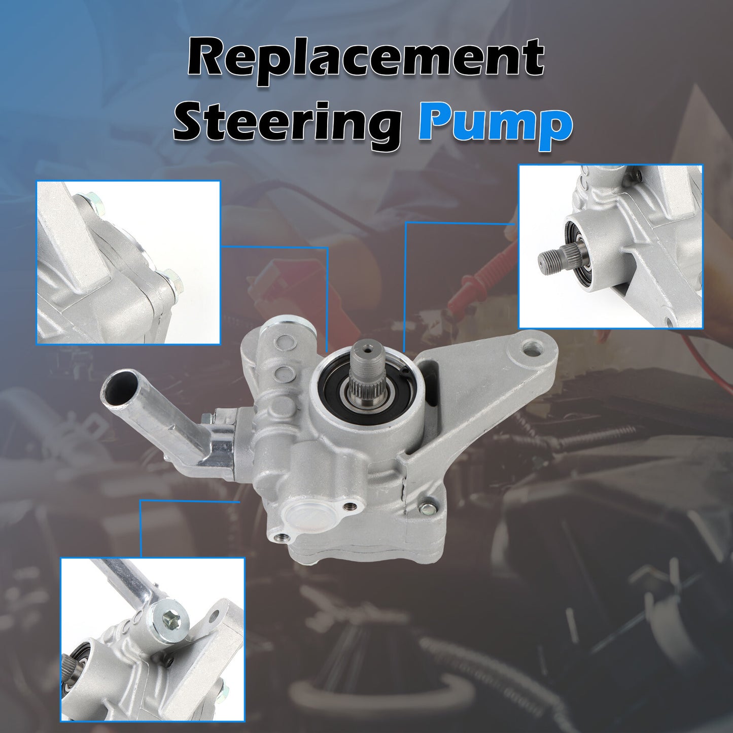 Power Steering Pump 21-5993 For 98-02 for Honda 3.0L Accord Odyssey 3.5L V6 99-04 US