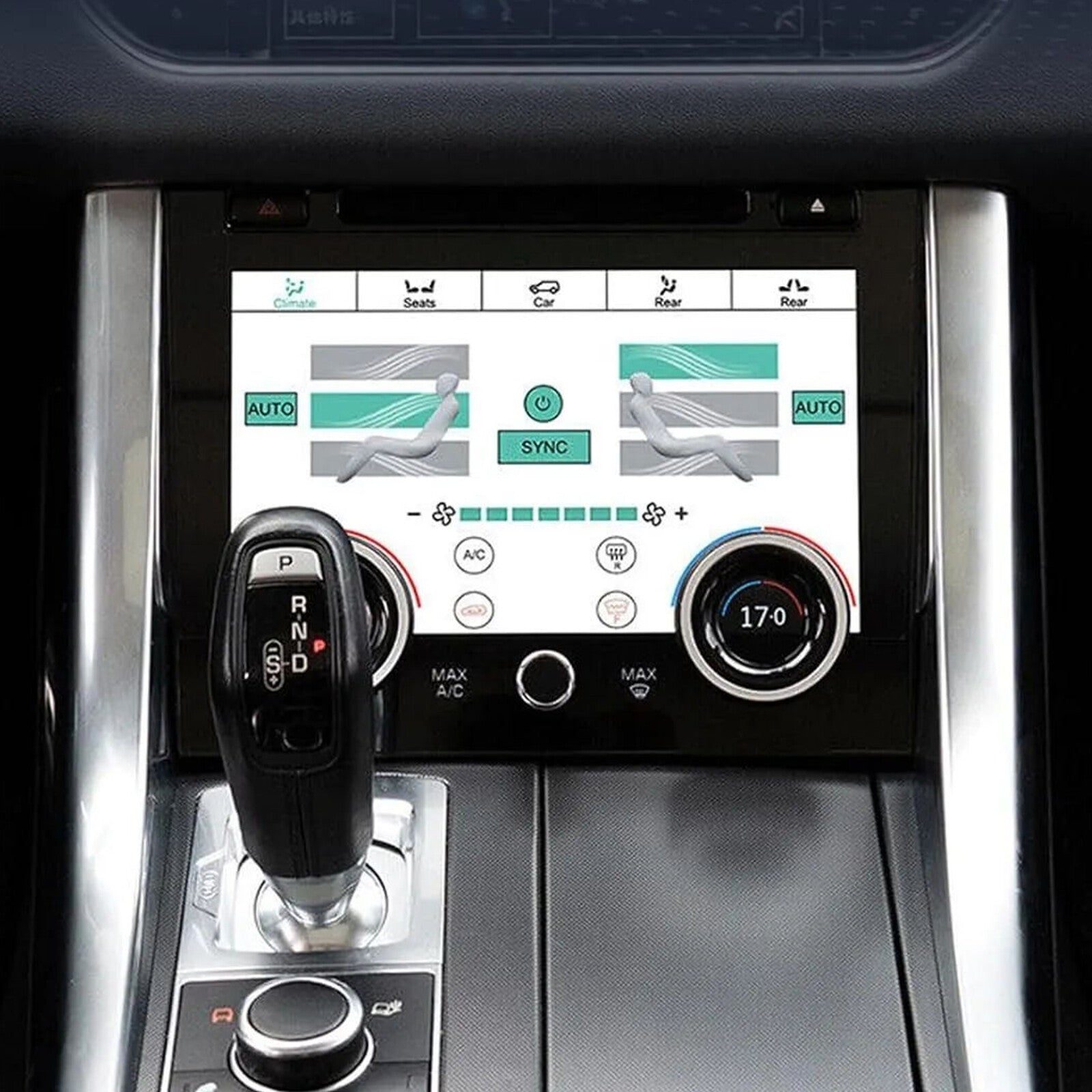 A/C AC Air Condition Control LCD Screen Panel For 2014-17 for Range Rover Sport L494