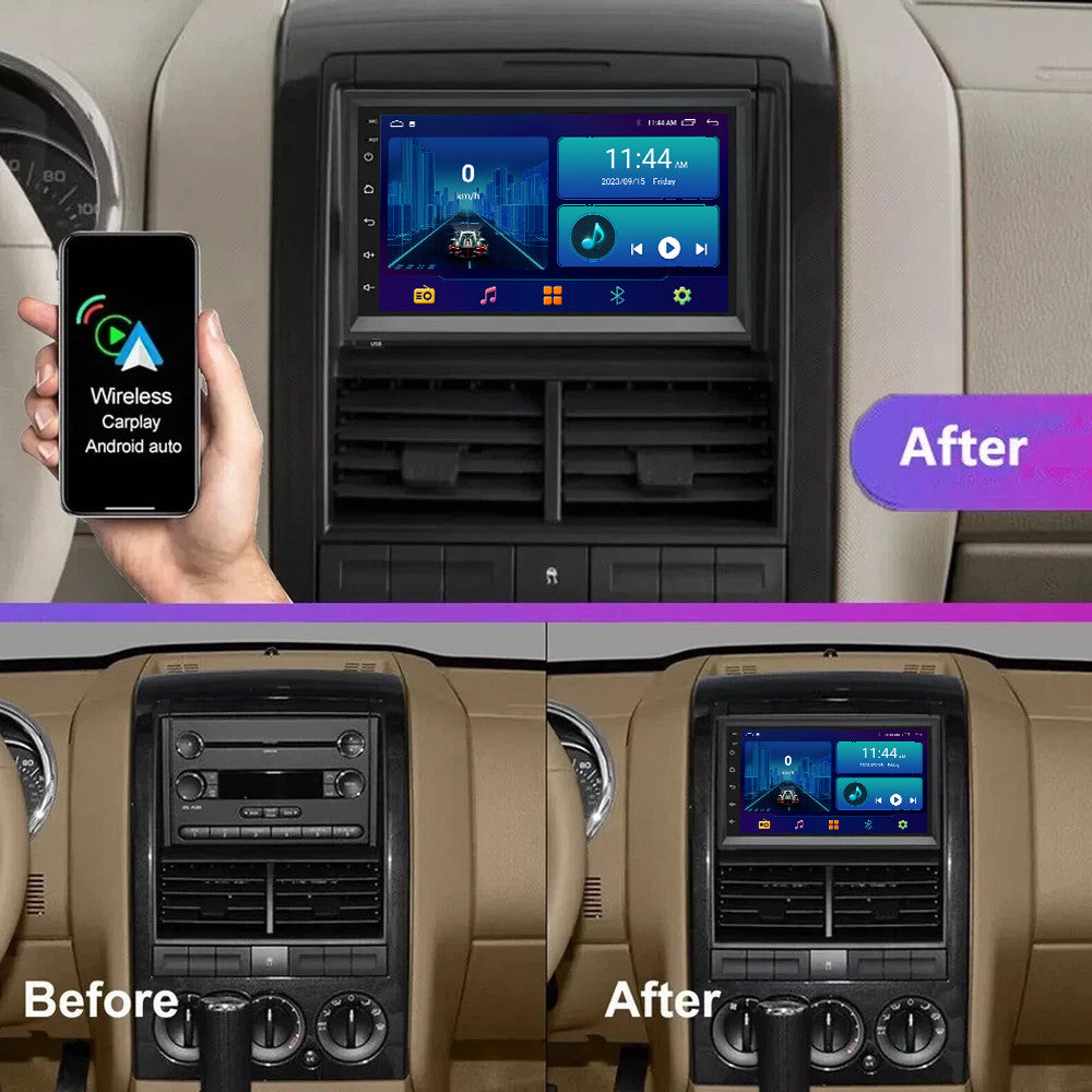 Android Carplay for Ford Expedition EL/MAX 2007-14 Car Stereo Radio GPS Screen