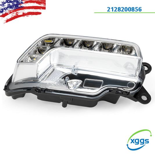 Passenger LED daytime running lights for Mercedes E350, E550, W212 (2010-2016)