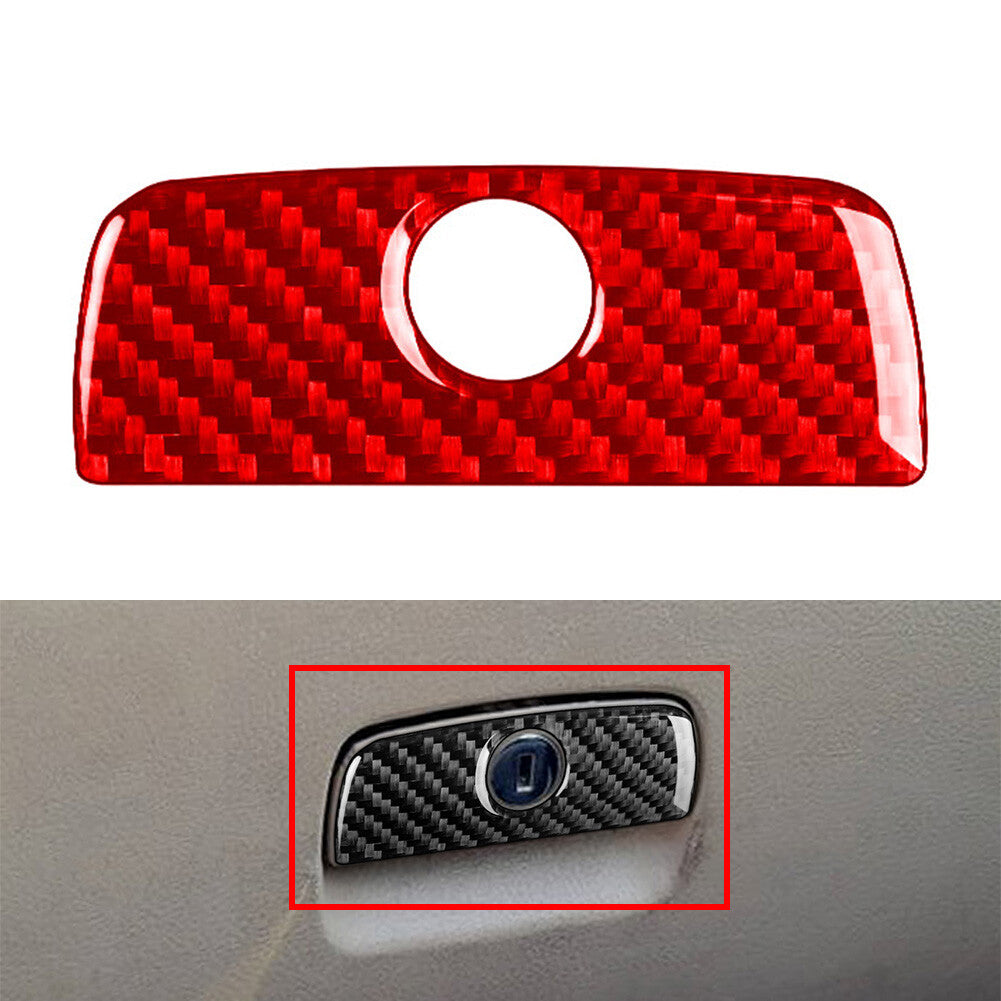 for Co -pilot Storage Glove Box Handle Cover for Volkswagen for Passat B5 2001-2005 Red