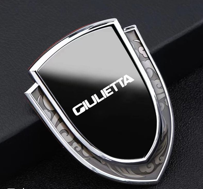 Black horseshoe buckle car keychain/key ring accessory for Alfa Romeo MITO