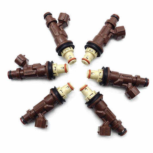 6PCS Fuel Injectors for Toyota Tacoma Tundra 4Runner 1999-04 V6 3.4L 23250-62040