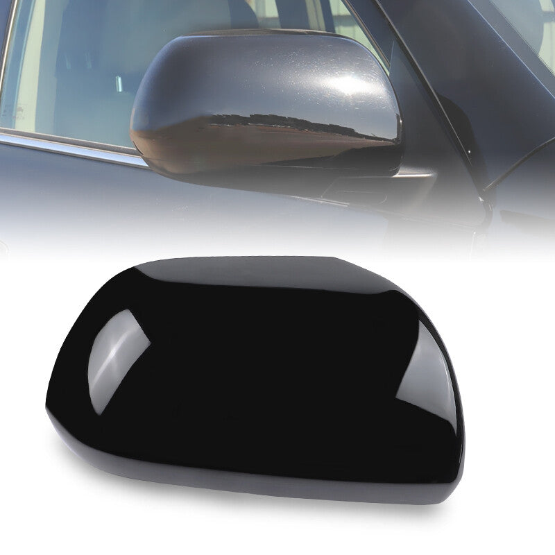 Passenger Right Side Rearview Mirror Cover for Toyota Highlander 2008-2013 Black