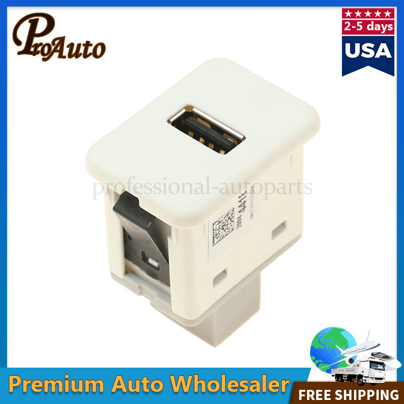 USB Port AUX Jack Receptacle 20944418 for Escalade Silverado Tahoe for GMC for Saturn
