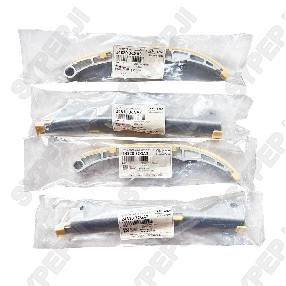 16-piece engine timing chain kit for Santa Fe Sorento Azera for Genesis 3.3L 3.8L (new)