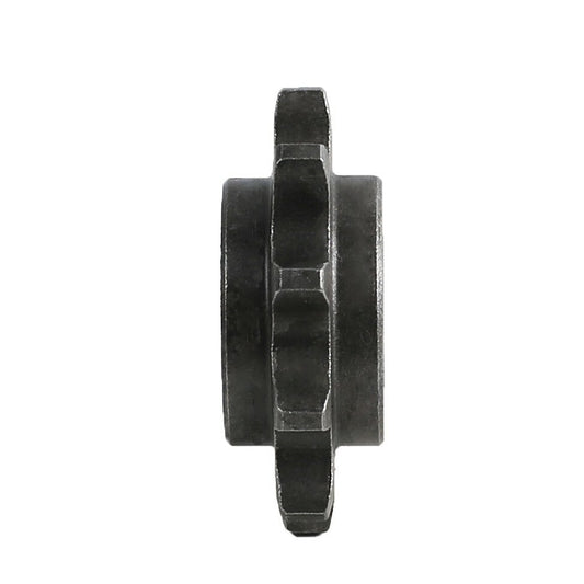 10-tooth 420mm 17mm bore front sprocket suitable for mini bikes, go-karts, all-terrain vehicles, and lawnmowers.