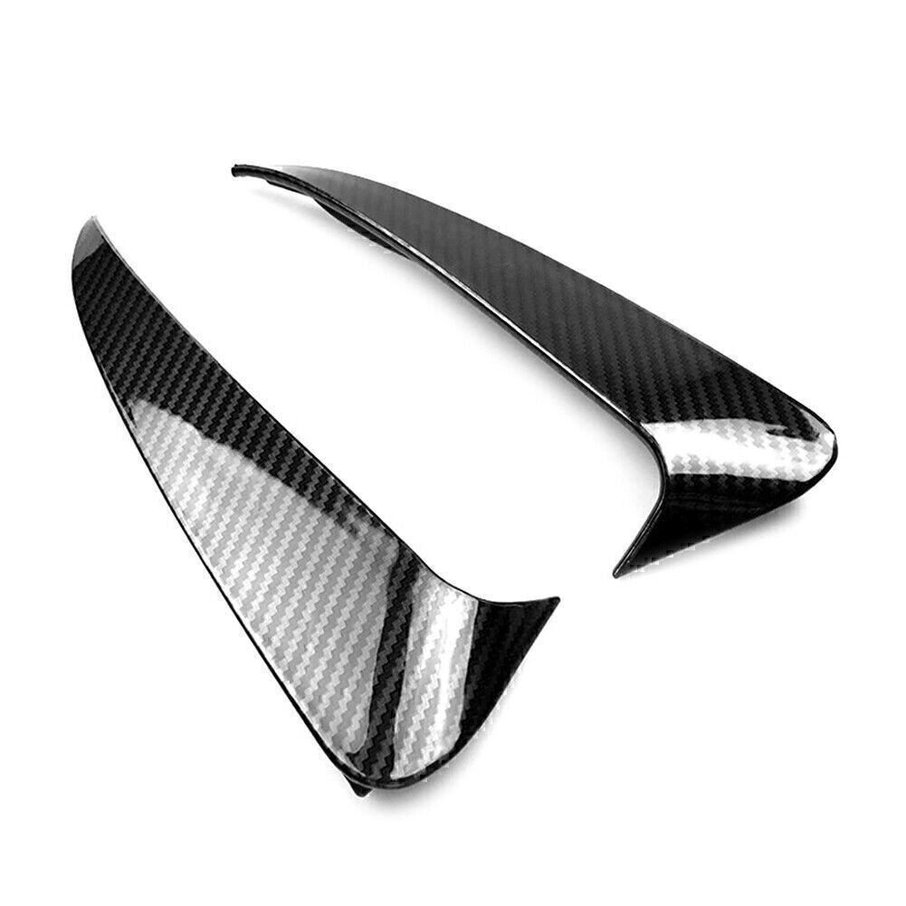 Rear Bumper Splitter Spoiler Canard Air Vent Fit for Benz C Class Coupe C205 2015-24