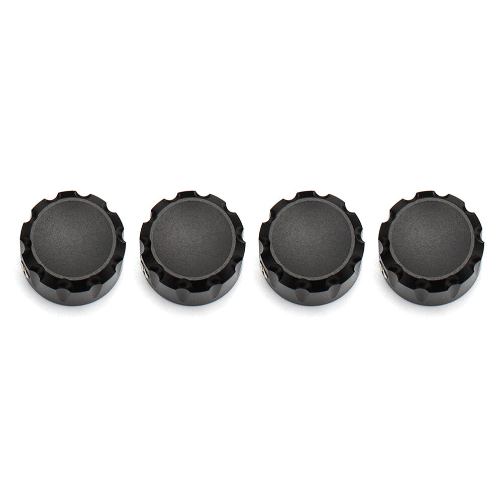 Billet Machined Head Bolt Mutter Abdeckkappe f¨¹r T120 Thruxton 4 St¨¹ck Schwarz