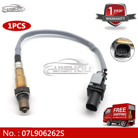 07L906262S new O2 Oxygen Sensor, 5-Wire, Suitable for Audi A3, A4, A5, for A8 , Q7, Q5, for Porsche , for Volkswagen