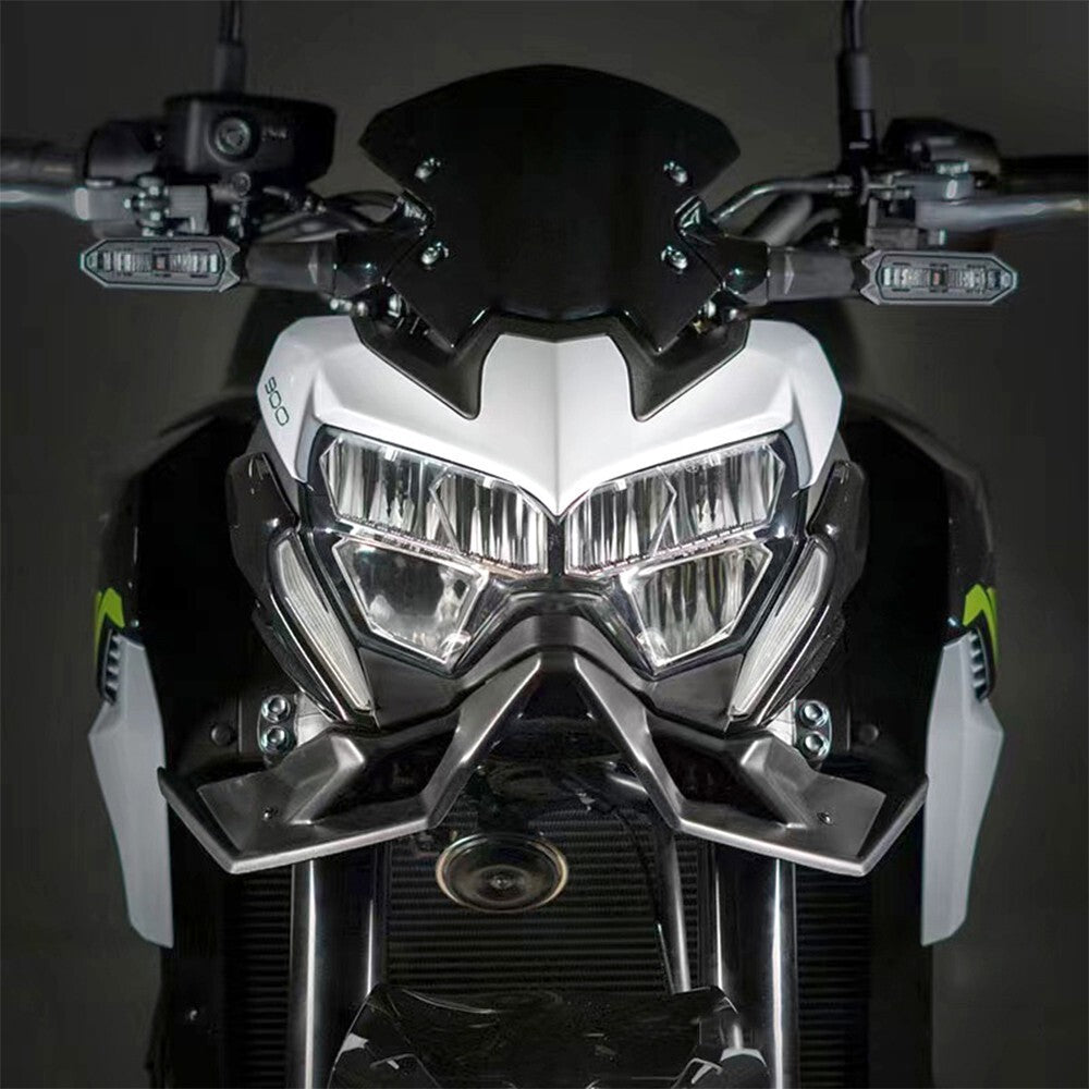 for Kawasaki Z 900 2020-2022 motorcycle carbon fiber naked front spoiler fairing