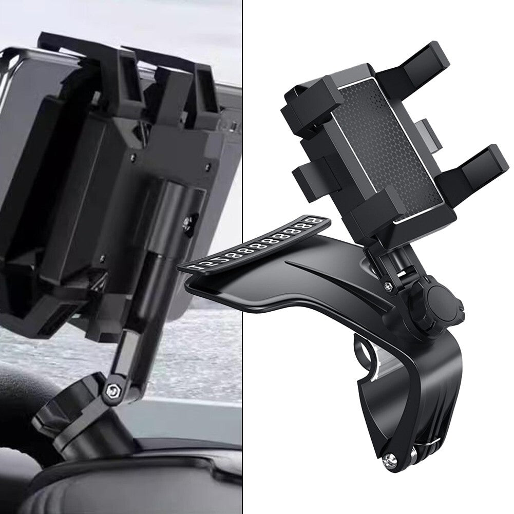 Phone Mount for Car Dashboard 1080 Degree Rotation Dashboard Cell Phone Holder