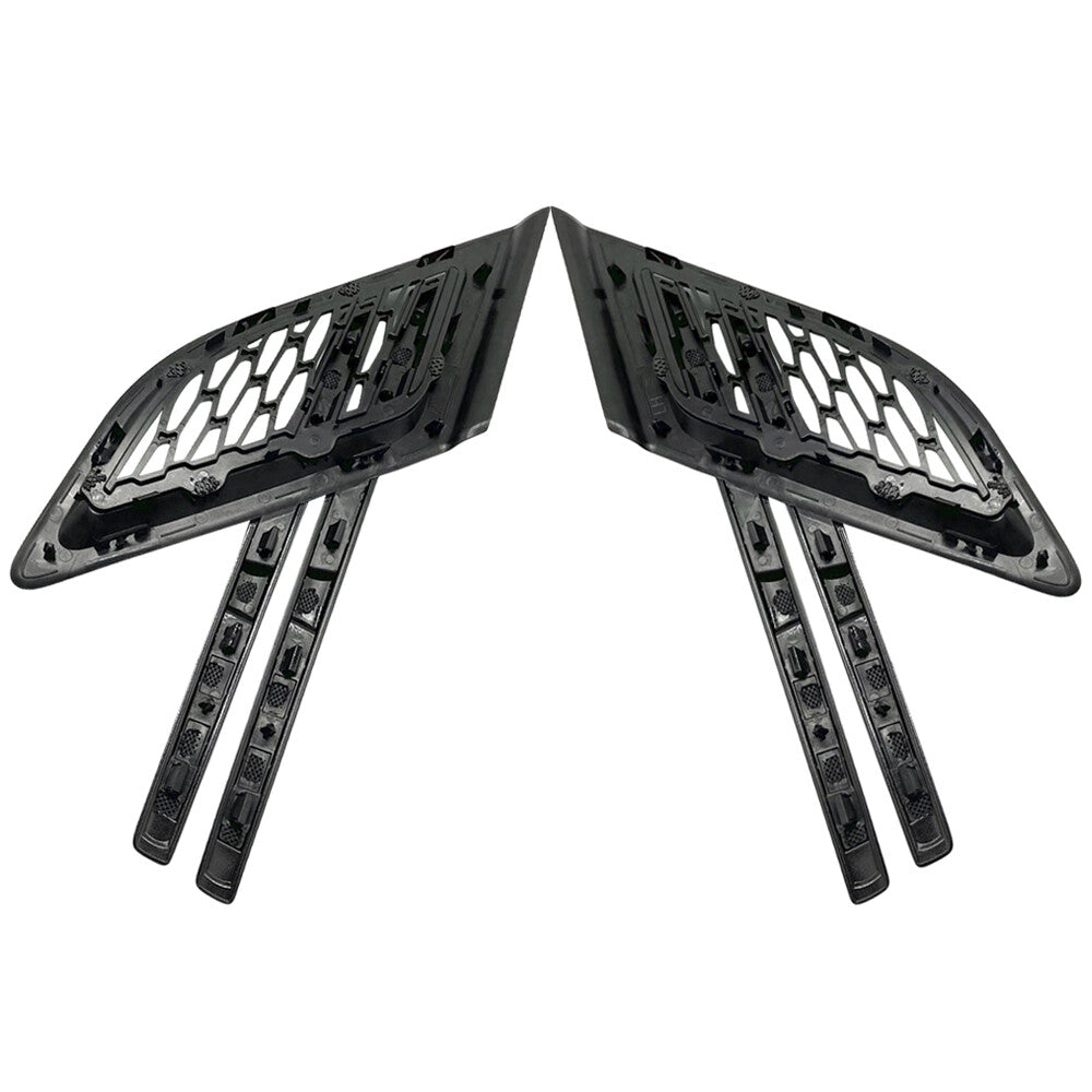 Pair Front Side Air Vent Grilles for 2014-17 for Land Rover for Range Rover Sport Black