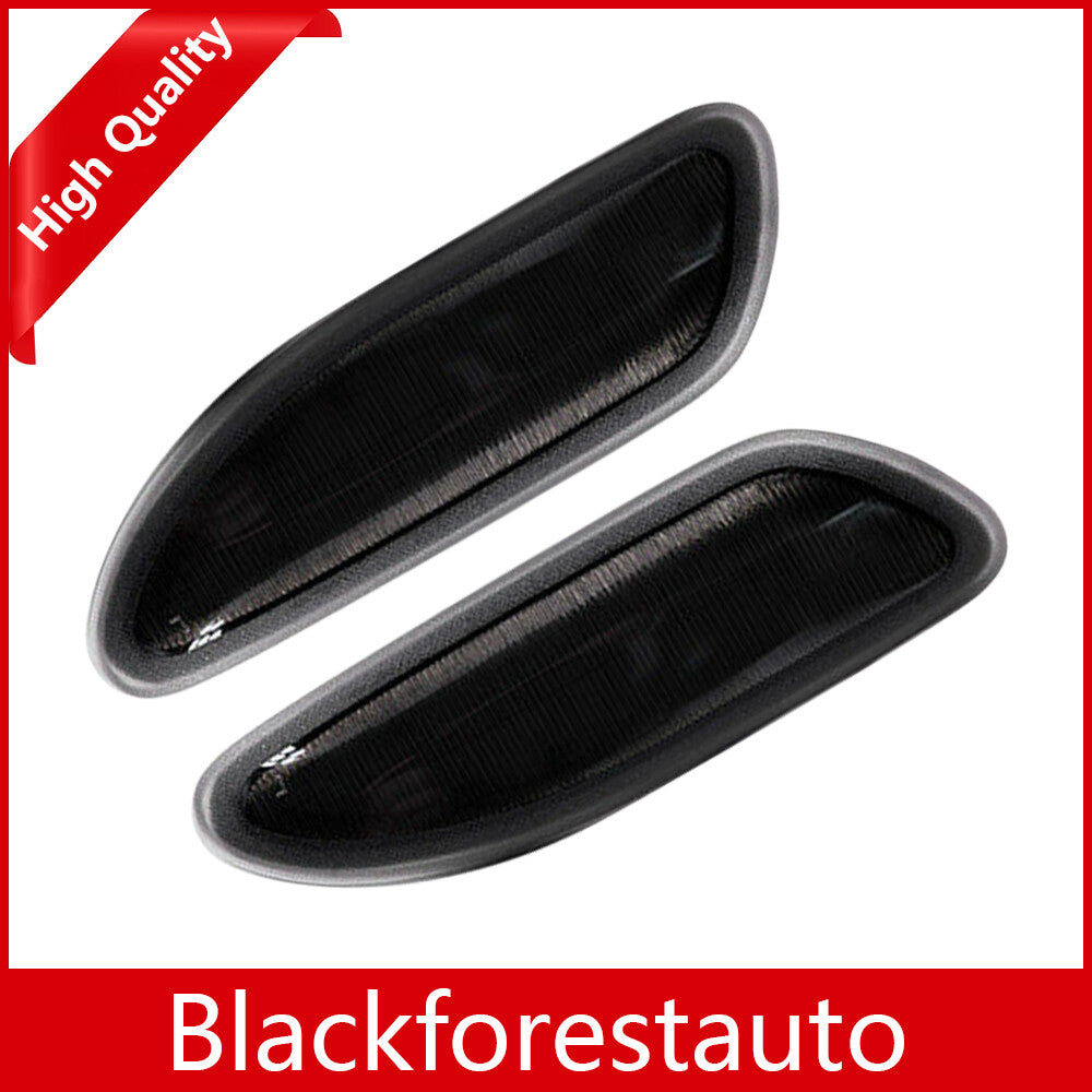 For 2001-2007 for Mercedes for Benz C-Class RH LH Turn Signal Side Marker Light Smoked