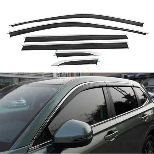for Honda CR-V 2023-2024 Car Window Wind Visors Sun Rain Guard Vent Deflectors