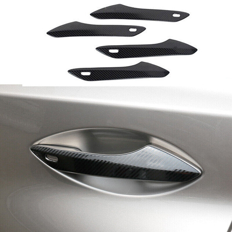 Carbon Fiber Steel DoorHandlemolding CoverTrim for Lexus NX200t 300h 2015-21