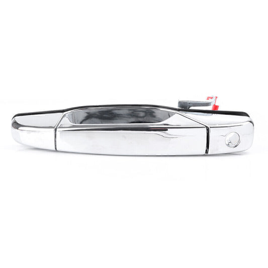for Chevy for GMC Silverado 2007-2013 Front Driver Exterior Door Handle Bar Chrome