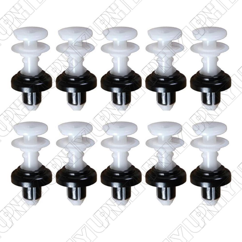 10 Pcs Windshield Pillar Trim Upper Clips 91561-SJD-003 for Honda for Civic Pilot