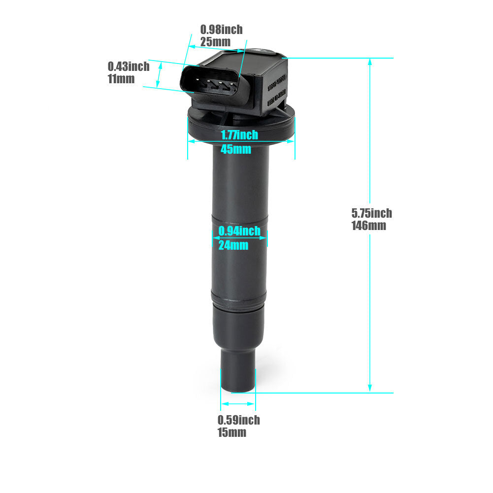 4PACK Ignition Coil for Toyota for Camry RAV4 Tarago Avensis 2.0L 2.4L 90919-02244