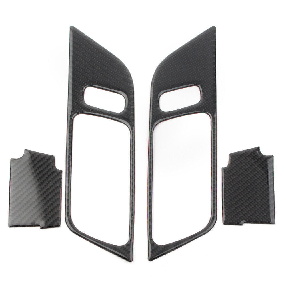 for Ford for Mustang 2015-2019 Car Interior Door Handle Frame Trim Sticker Decor