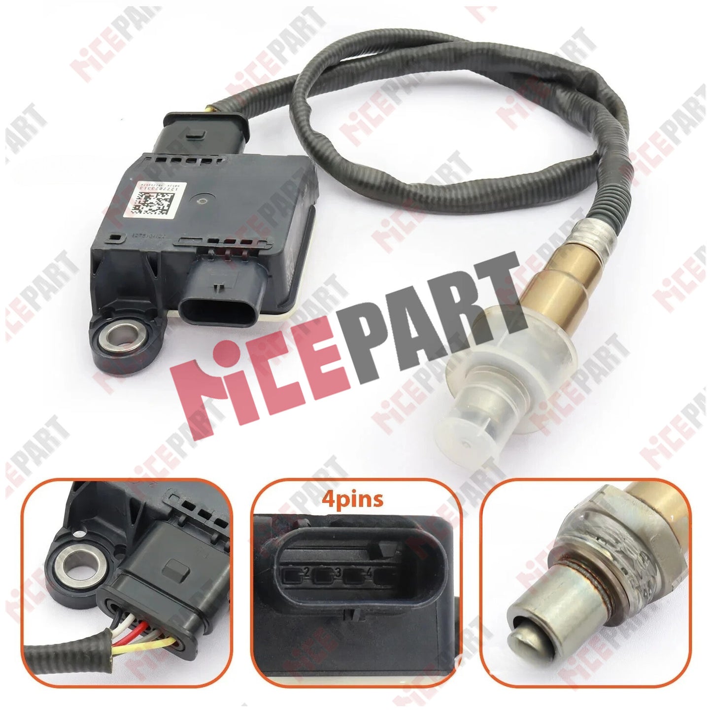 PM Exhaust Particulate Sensor Compatible for BMW 8582026-02 0281007229 0281007230