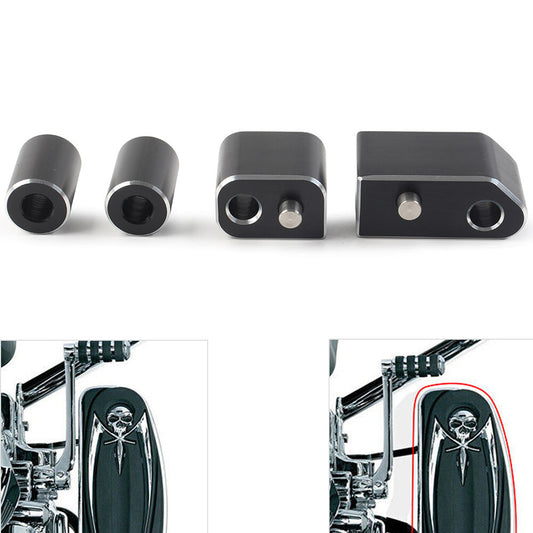 1-1/4 Driver Floorboard Spacer Extension for Harley Street Tri Glide Road King
