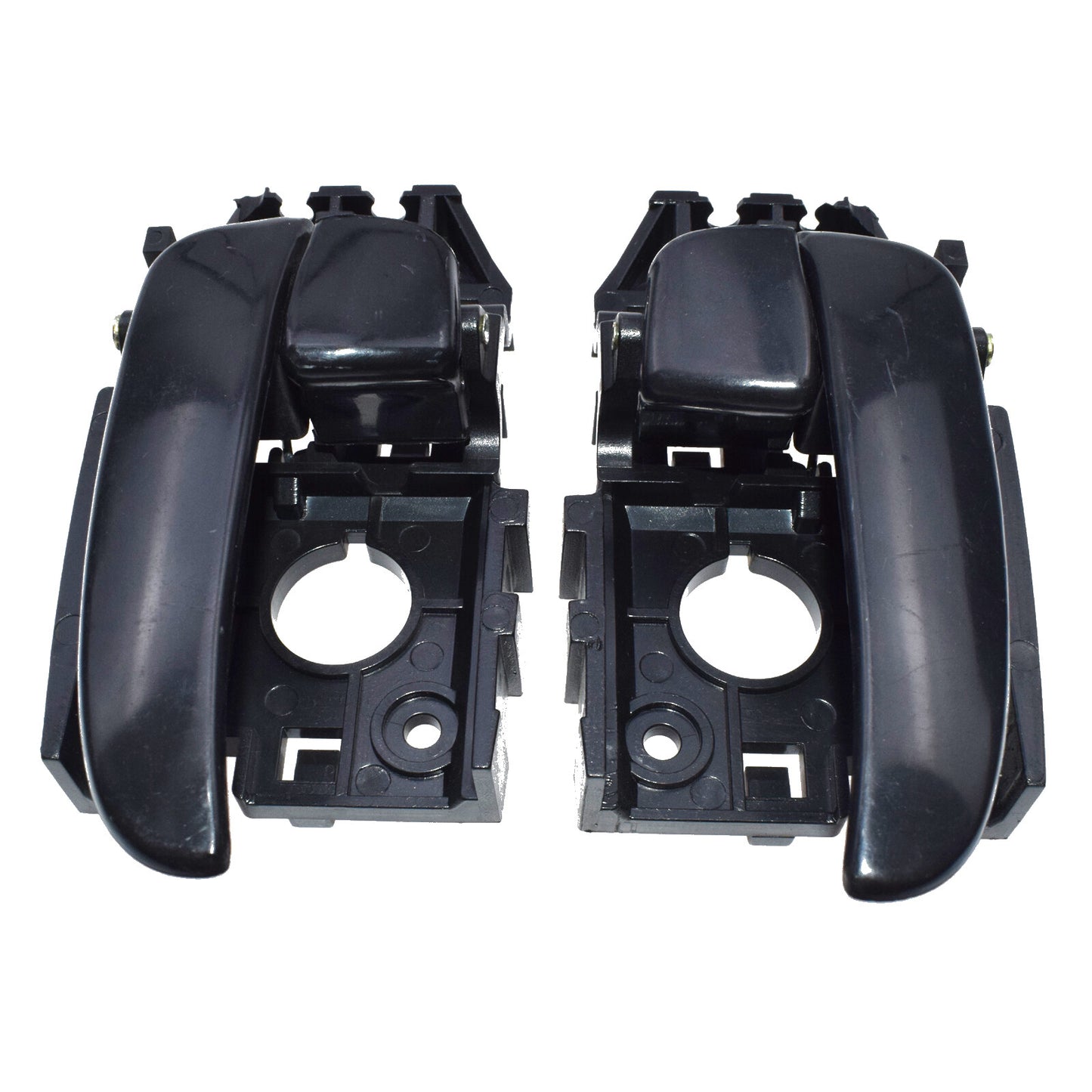 Pair Front Left  Right Inside Black Door Handle for Hyundai for Elantra 2001-2006