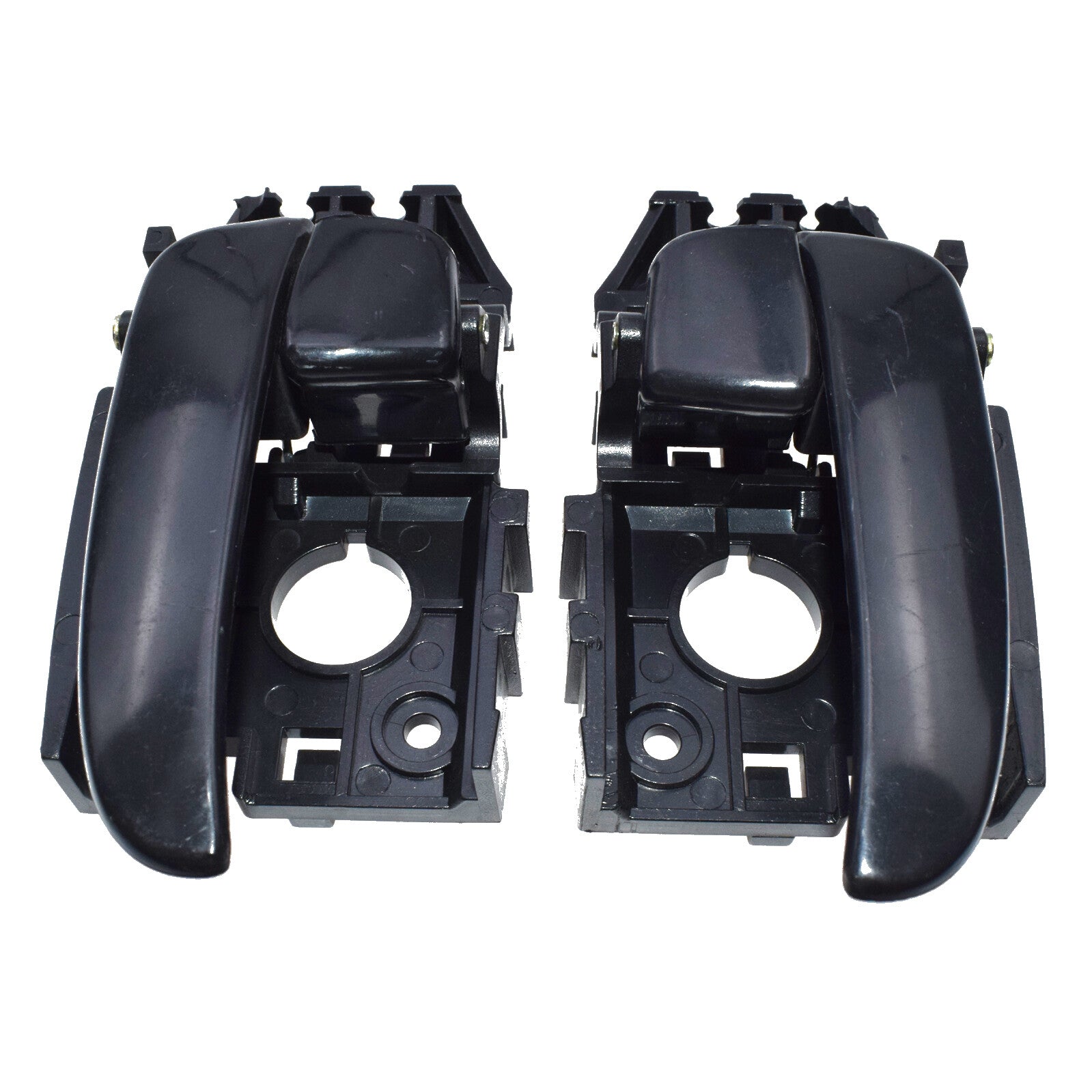 Pair Front Left  Right Inside Black Door Handle for Hyundai for Elantra 2001-2006