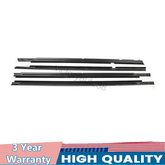 4x 5757A017 Weatherstrip sealing tape for Mitsubishi Lancer windows