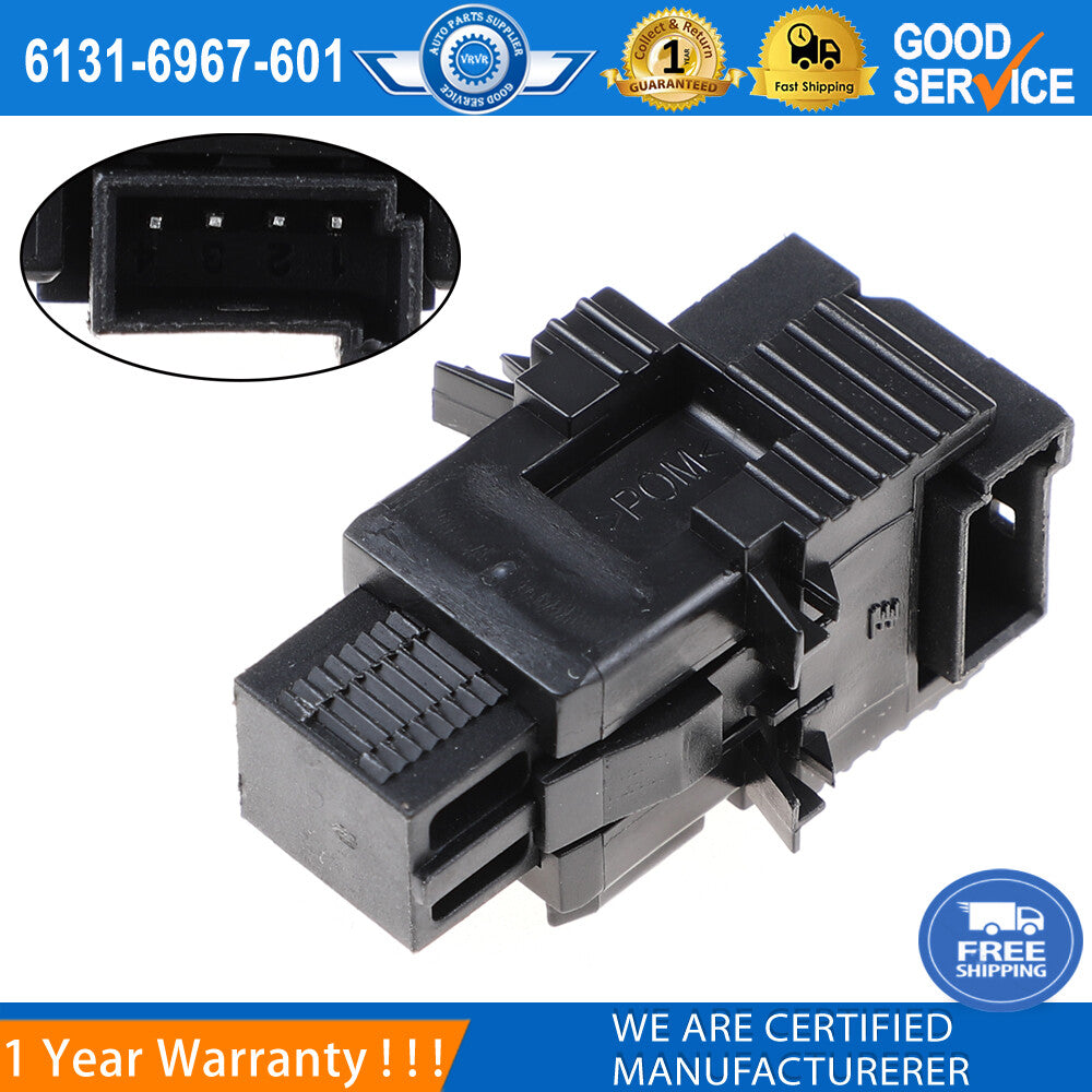 Brake light switch 61316967601 is suitable for BMW E38, E39, E46, E53, X5, E65, and E66.