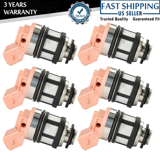 6x Fuel Injectors for Nissan D21 Pickup Pathfinder Quest 3.0L JS20-1 16600-88G10