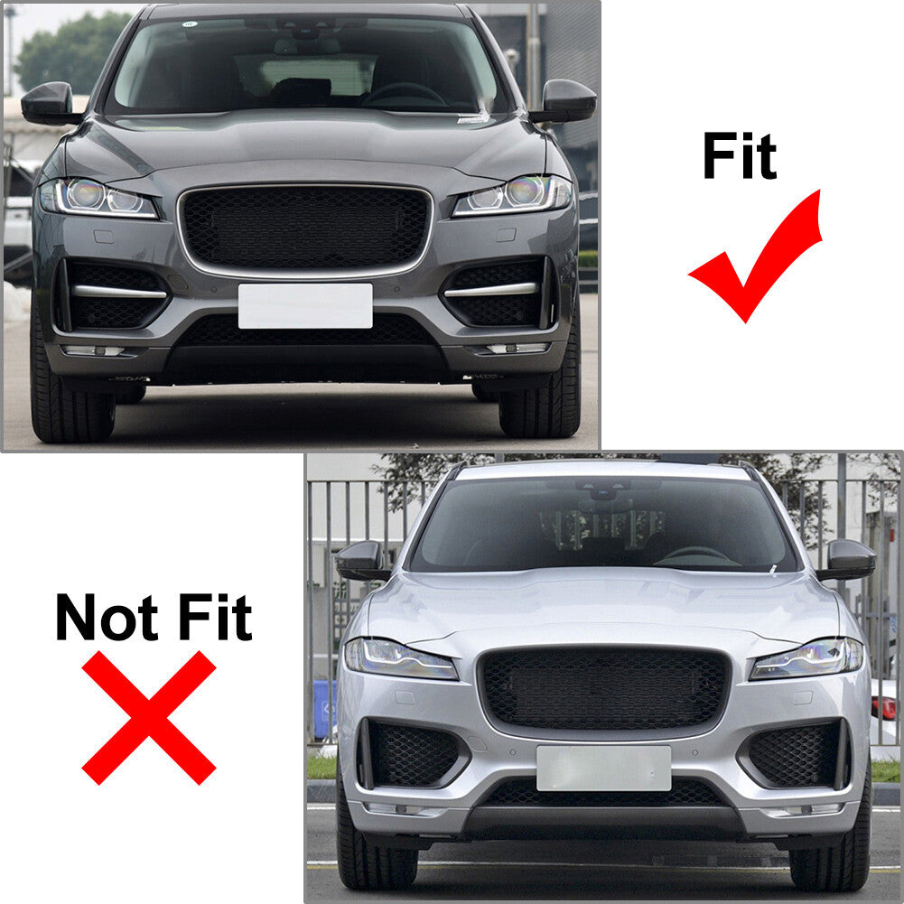 Fog Lights Fog Lamp Molding Frame Bezel Cover for Jaguar F-Pace R Sport 16-20 17