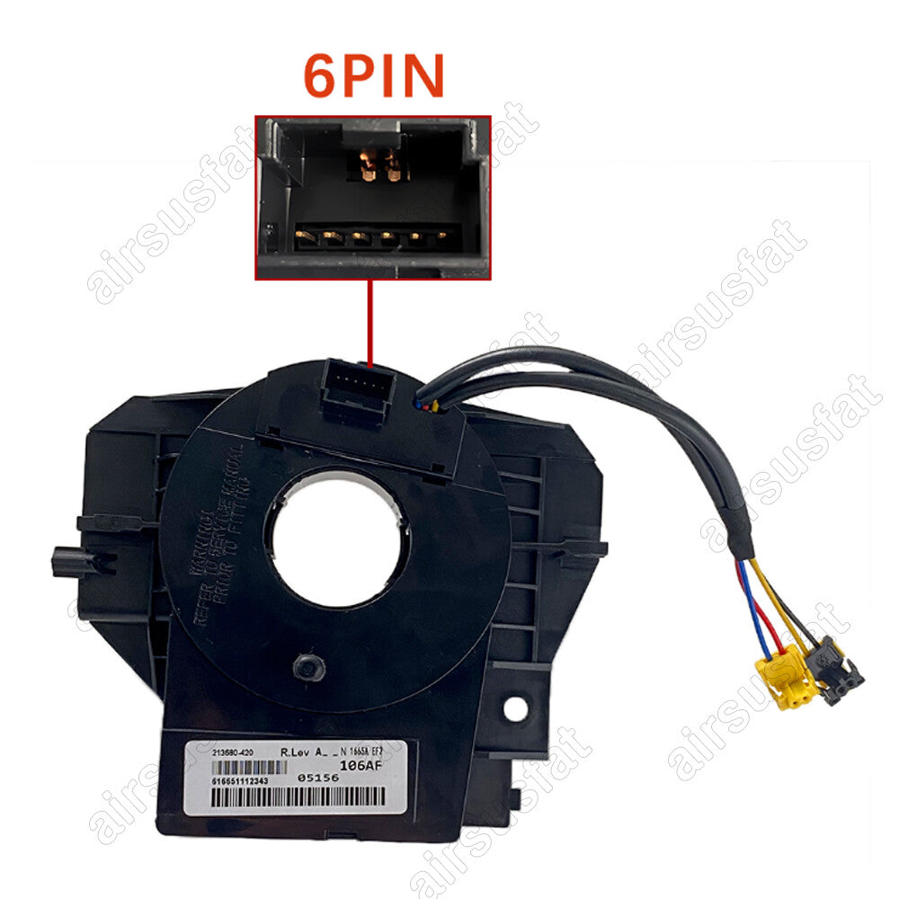 Suitable for Chrysler , for Jeep , and for Dodge steering wheel clock springs with Angle sensor 5156106AA