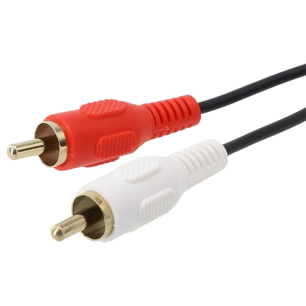 1-Piece Car Audio Stereo AUX Receiver Module with 2 RCA Interface Cable Adapter
