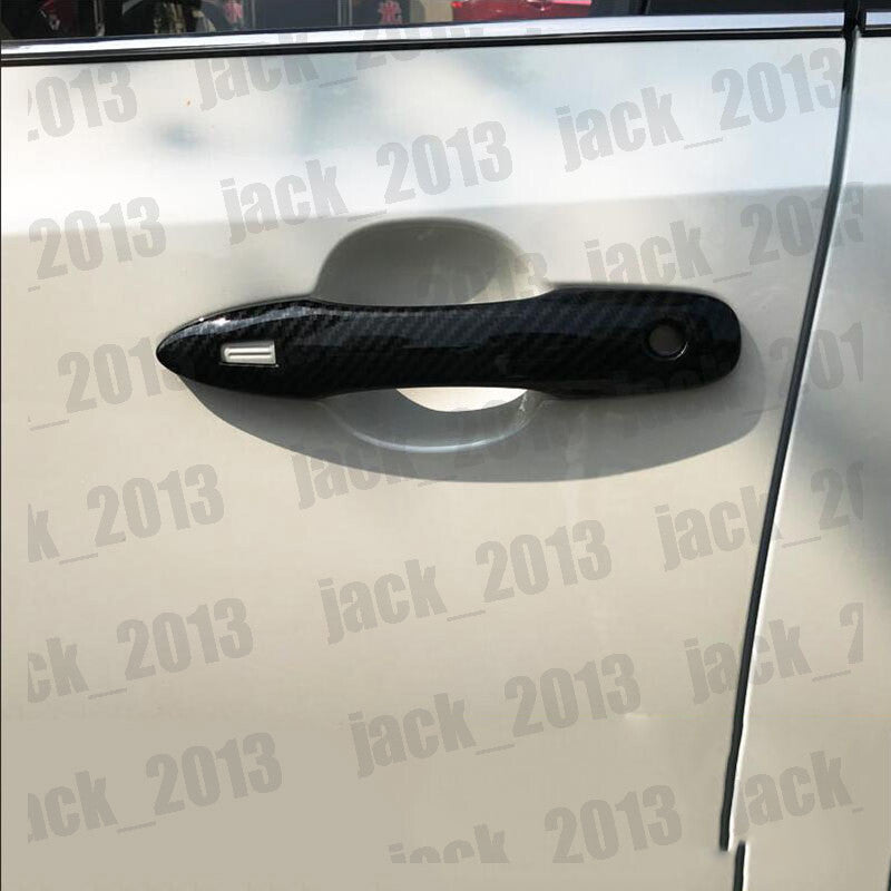 for Toyota for Avalon 2019-2022 Carbon Fibre ABS Side Door Handle Covers Trims 4pcs