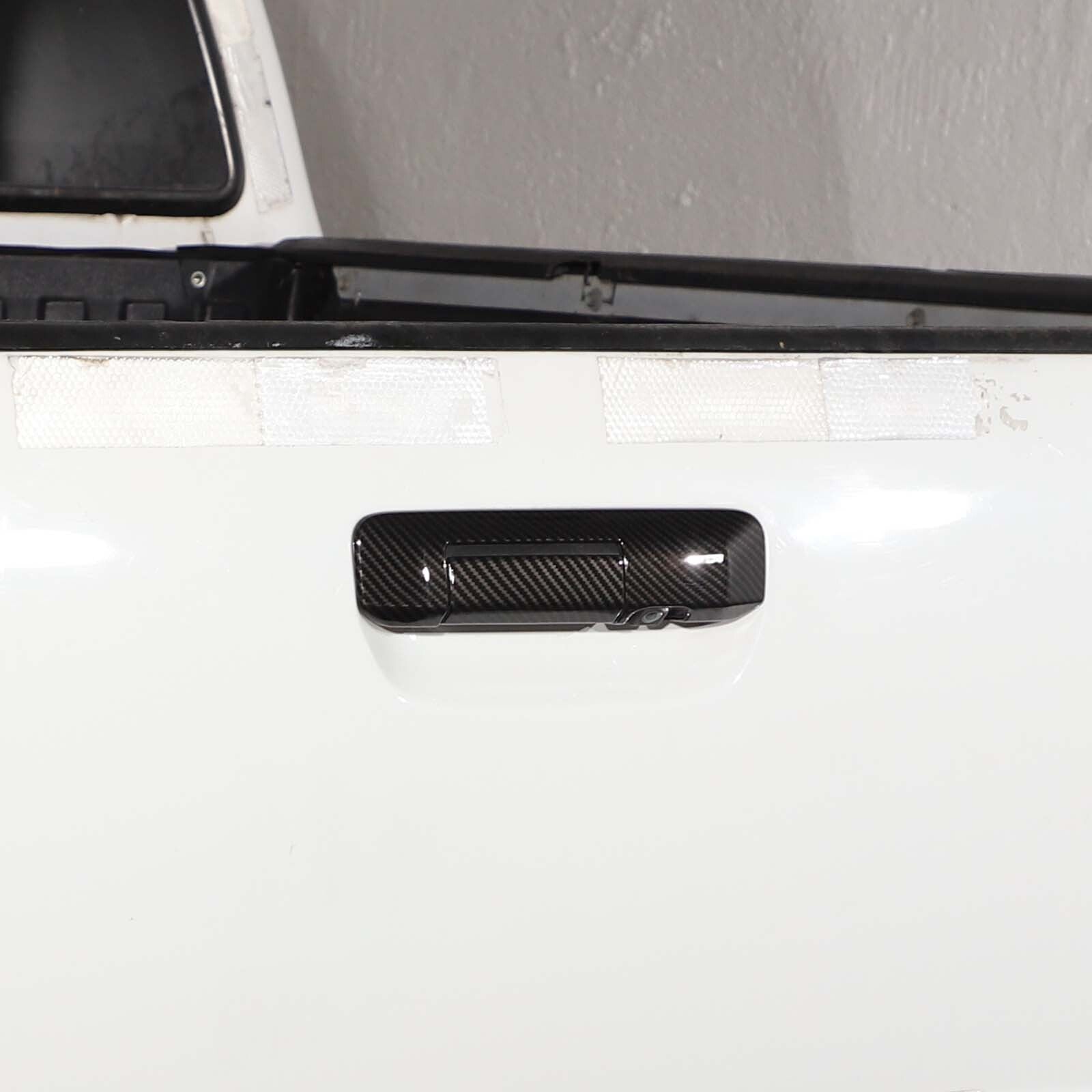 Red internal gear shift cupholder frame trim suitable for Toyota Tacoma 2016 - 2022