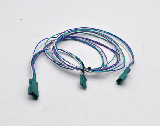 Illuminated LED AC/Radio no cupholder Y-adapter splitter for BMW F30 M3 M4 LCI