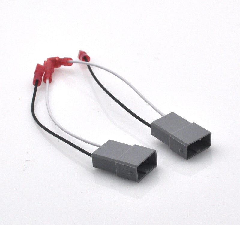 2x Door tweeter SPEAKER ADAPTER PLUGS CABLE adaptor for Honda Accord CRV for Civic