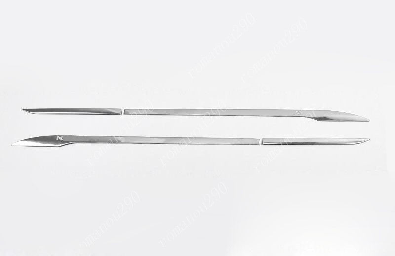 4P for Nissan Kicks 2018-2022 Stainless Chrome Side Door Body Molding Cover Trim