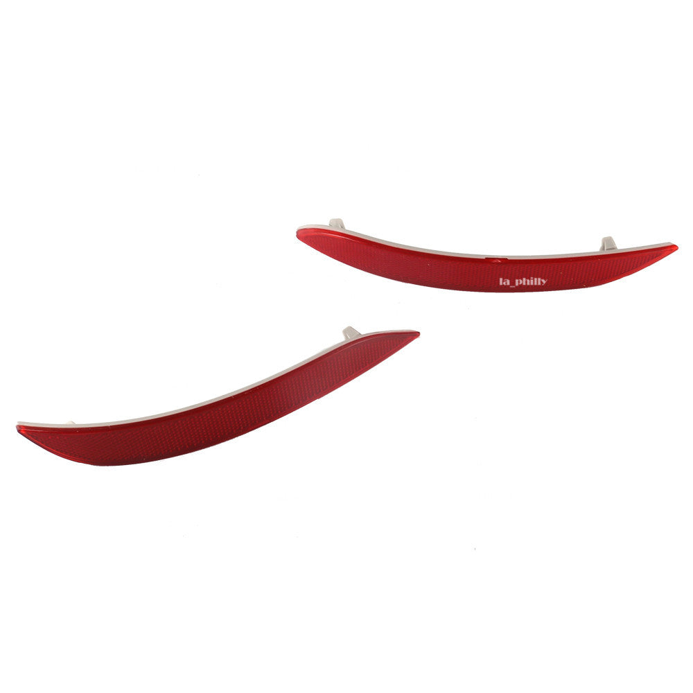 2Pcs Left Right Rear Bumper Reflector Light Lamp Red for BMW E84 X1 2013-2015